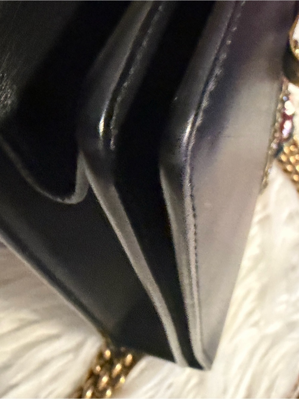 GG Medium Peony Chain Shoulder and Crossbody Leather Bag Limited Edition - Picture 4 of 16